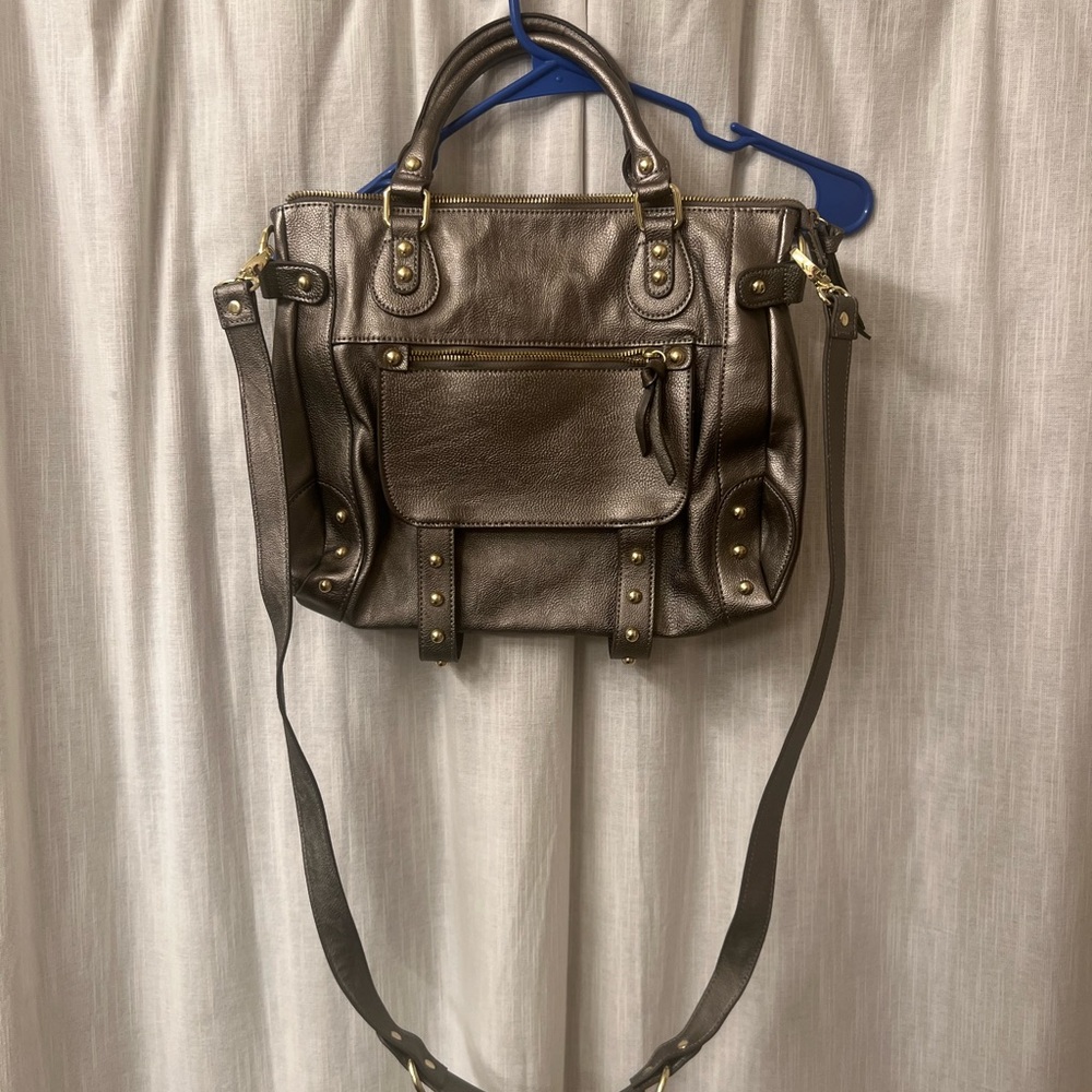 Pewter Steve Madden Bag
